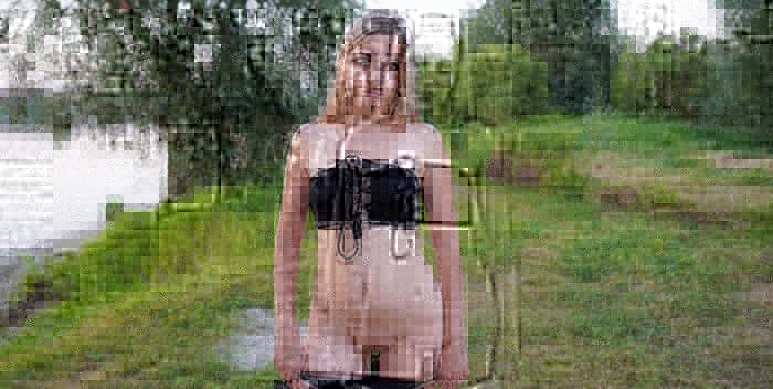letty black gets fucked raw in a public park