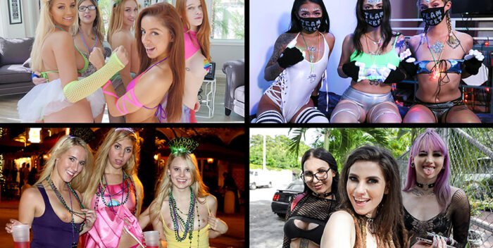jade nile cadence lux kiara cole and winter bell the ravers