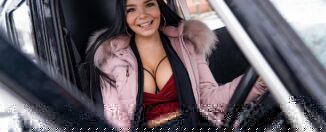 Anal Gaping on the Backseat