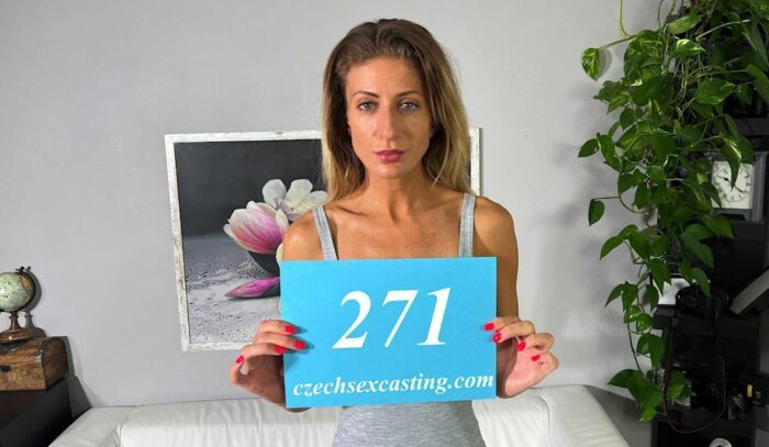 angel sky skinny blonde makes the most of a casting fuck