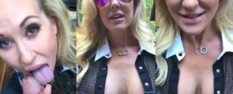 Brandi Love Public Blowjob Sextape