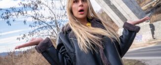 Zlata Shine The Hitchhiking Bouncing Boobs