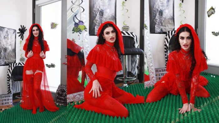 Lydia Black Shes on HER Knees