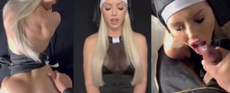 ScarlettKissesXO Nun Sextape