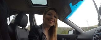 Ivy Anarchy Car Blowjob