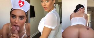 Lana Rhoades Hot Nurse Homemade Sextape