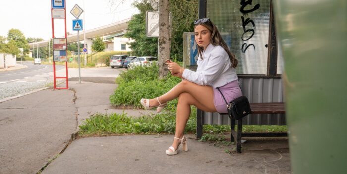 Ariana Van X Latina Tries Czech Sausage