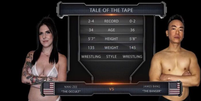 Nikki Zee Vs James Bang