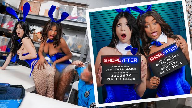Asteria Jade, Rhae Woods Two Slutty Little Bunnies